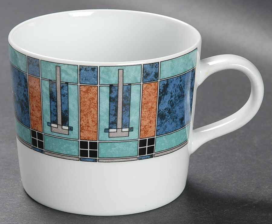 Cityscape Flat Cup by Pfaltzgraff-1