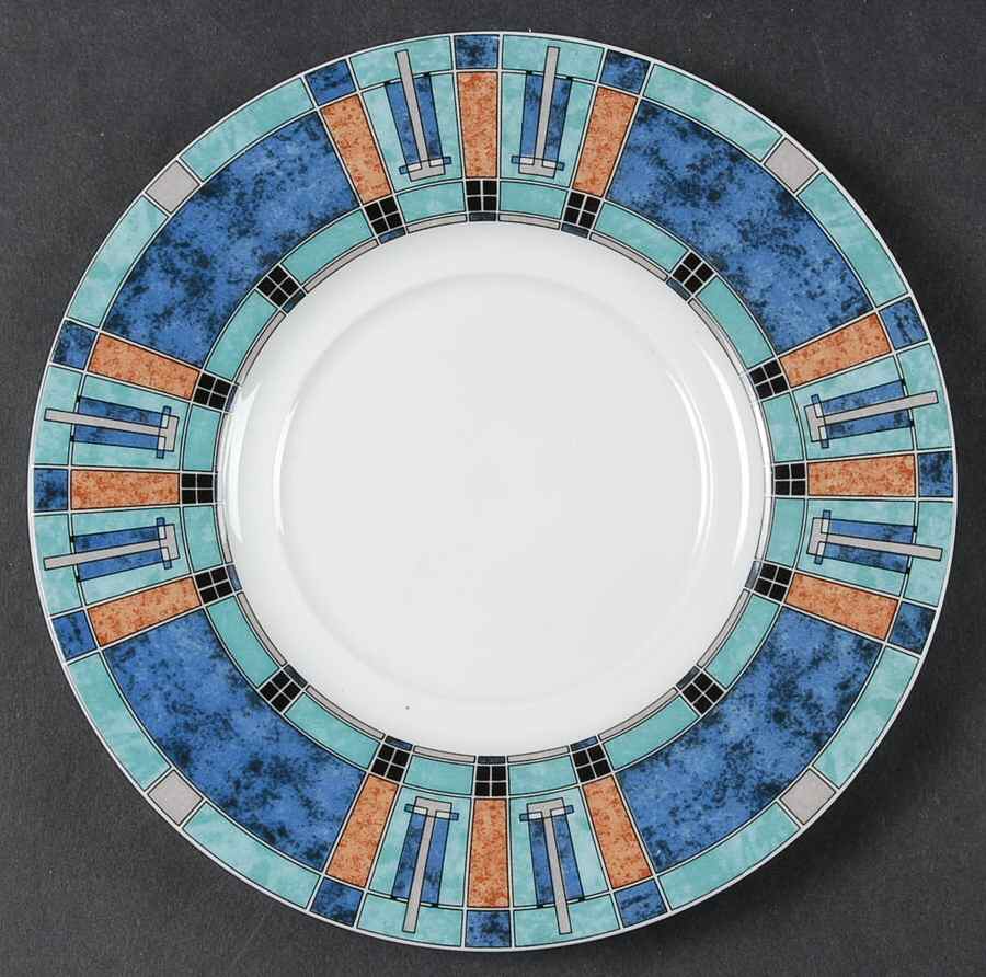 Cityscape Saucer by Pfaltzgraff-1