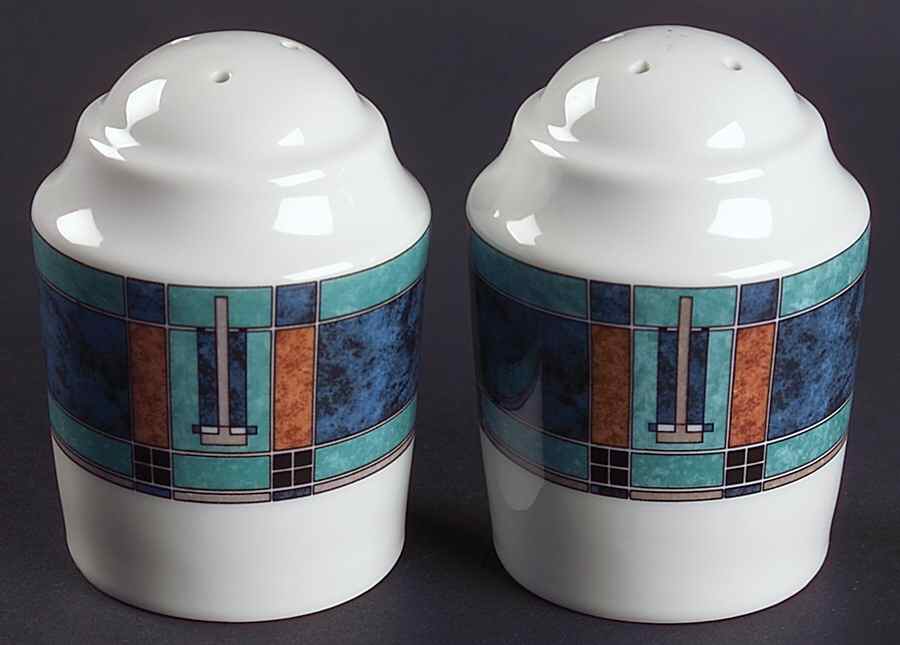 Cityscape Salt & Pepper Set by Pfaltzgraff-1
