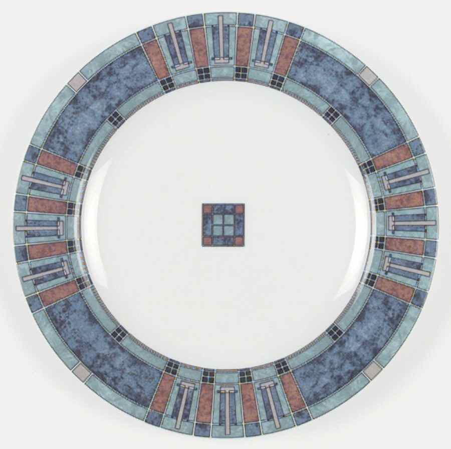 Cityscape Salad Plate by Pfaltzgraff-1