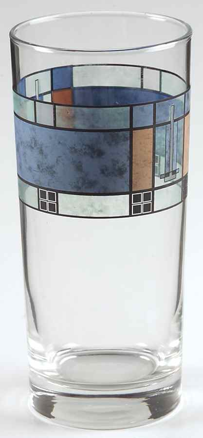 Cityscape 14 Oz Glassware Tumbler by Pfaltzgraff-1