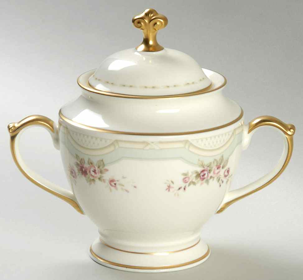 Claridge Sugar Bowl & Lid by Pfaltzgraff-1