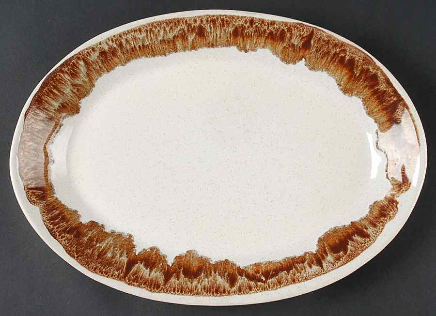 Country Casual 13" Oval Serving Platter by Pfaltzgraff-1