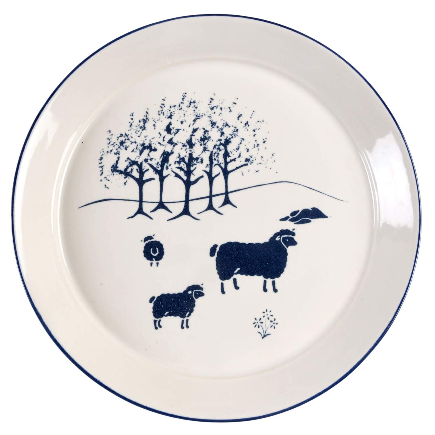 Country Fair 12" Deep Round Platter by Pfaltzgraff-1