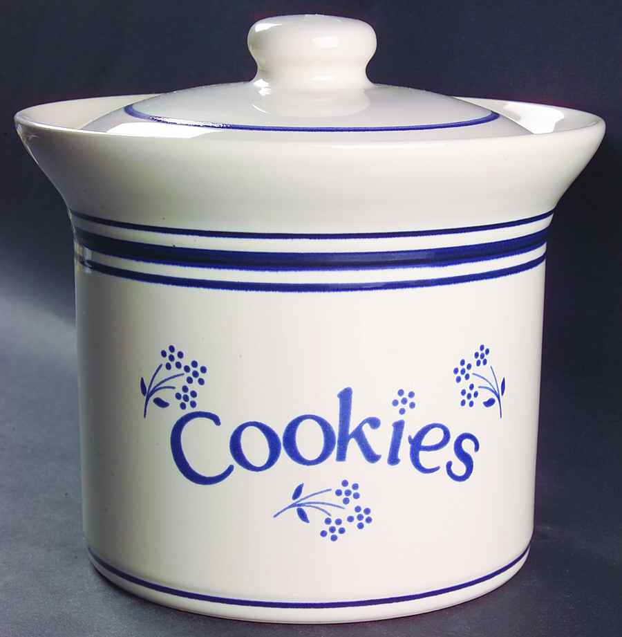 Country Fair Cookie Jar & Lid by Pfaltzgraff-1
