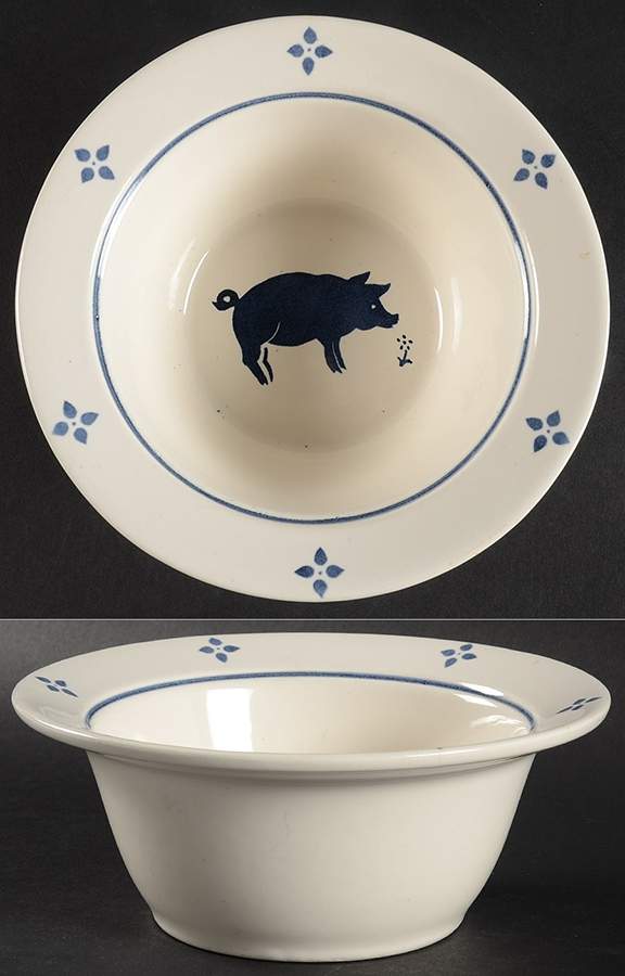 Country Fair Rim Soup Bowl by Pfaltzgraff-1