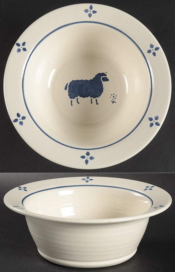 Country Fair Rim Soup Bowl by Pfaltzgraff-1