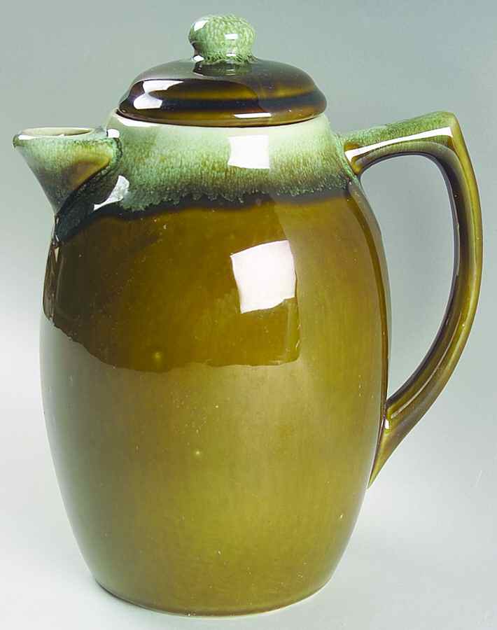 Copper Green Coffee Pot & Lid by Pfaltzgraff-1
