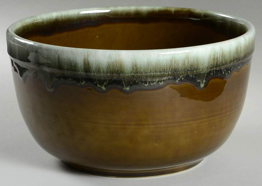 Copper Green 9" Salad Serving Bowl by Pfaltzgraff-1