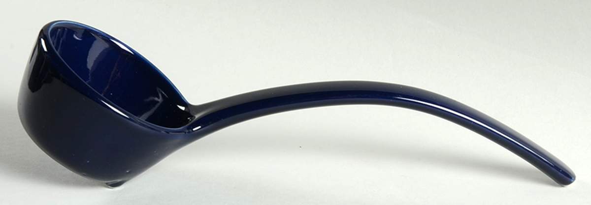 Compatibles Blue Tureen Ladle by Pfaltzgraff-1