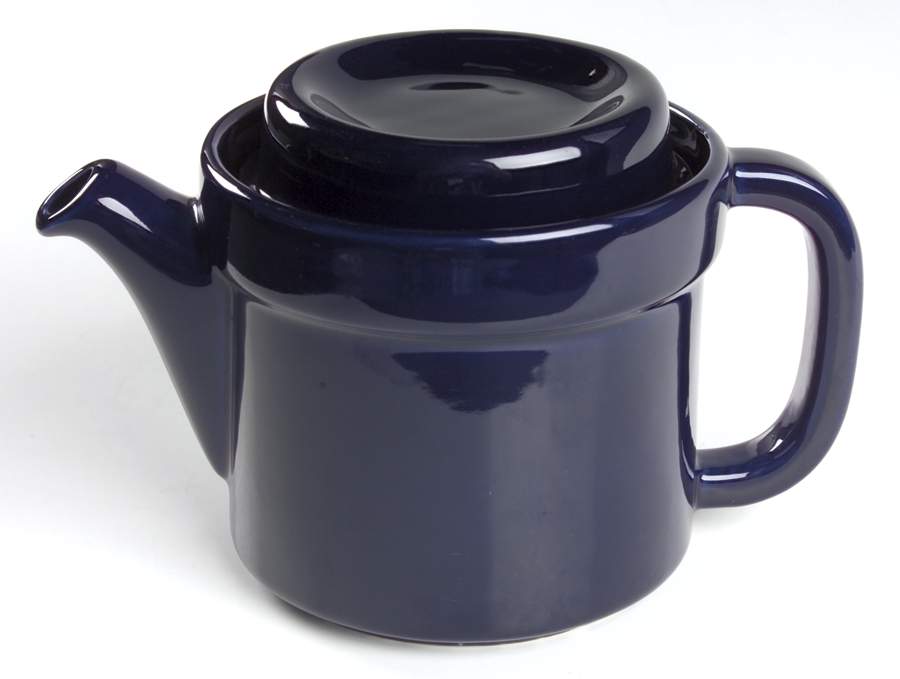 Compatibles Blue Teapot & Lid by Pfaltzgraff-1