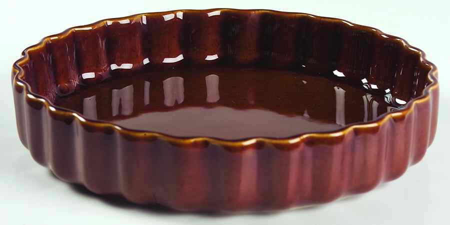 Compatibles Butterscotch 8" Quiche by Pfaltzgraff-1