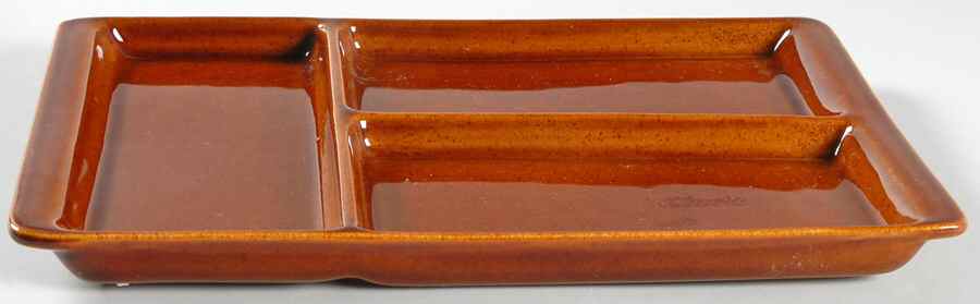 Compatibles Butterscotch 3-Part Relish by Pfaltzgraff-1