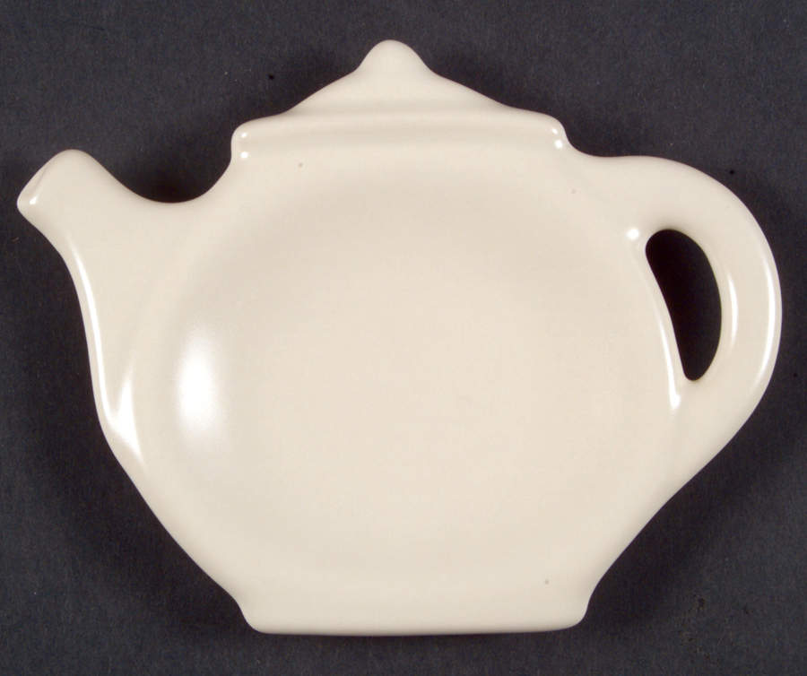 Color Medley Buff Matte Tea Bag Holder by Pfaltzgraff-1