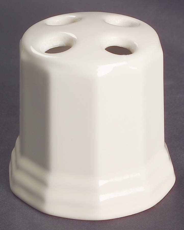 Color Medley Buff Matte Toothbrush Holder by Pfaltzgraff-1