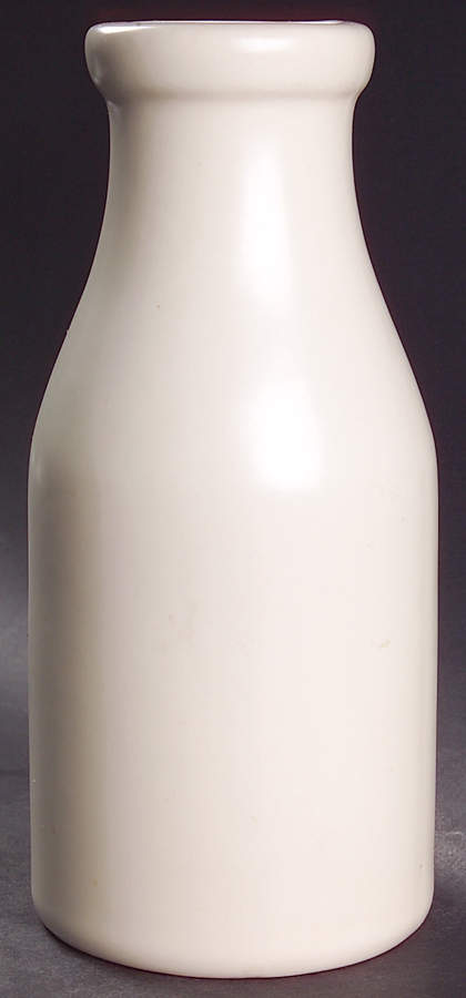 Color Medley Buff Matte Milk Bottle by Pfaltzgraff-1