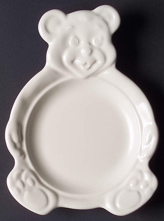 Color Medley Buff Matte Child's Plate by Pfaltzgraff-1