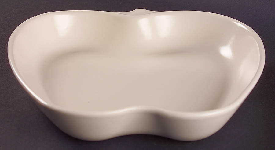 Color Medley Buff Matte Apple Shaped Baker by Pfaltzgraff-1