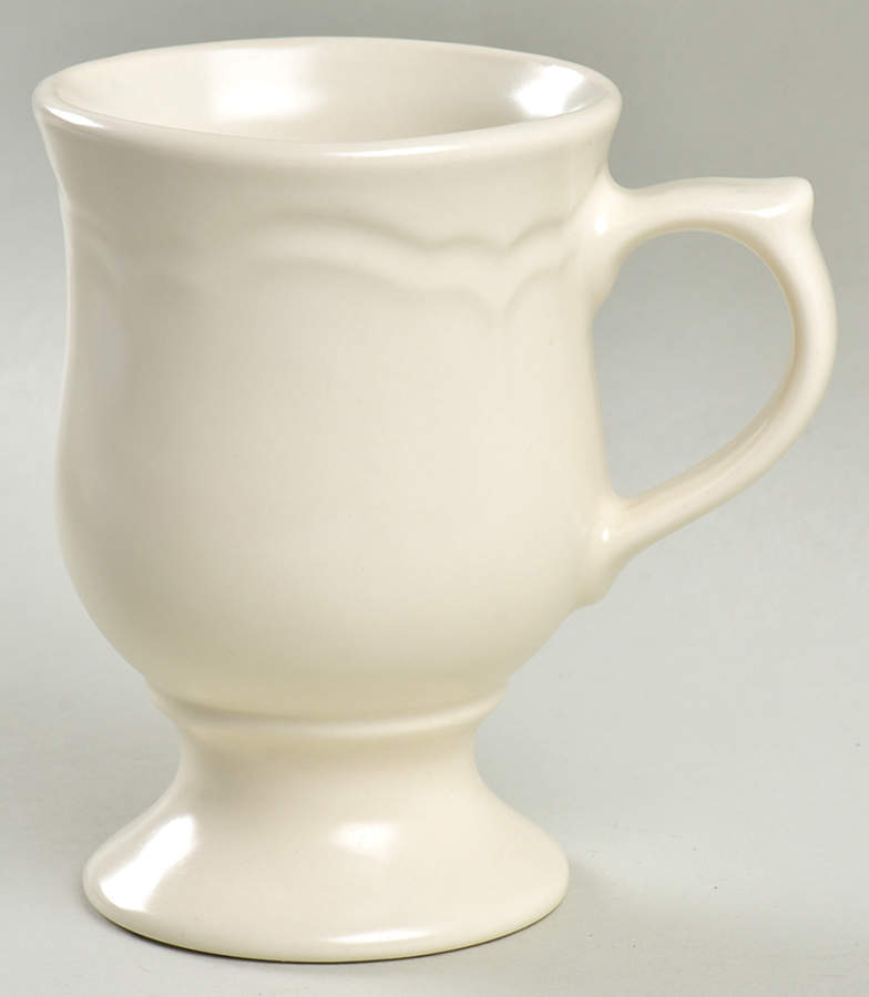 Color Medley Buff Matte Pedestal Mug by Pfaltzgraff-1