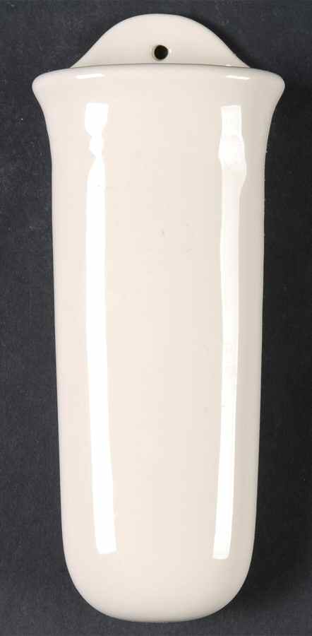 Color Medley Buff Matte Wall/Hanging Vase by Pfaltzgraff-1