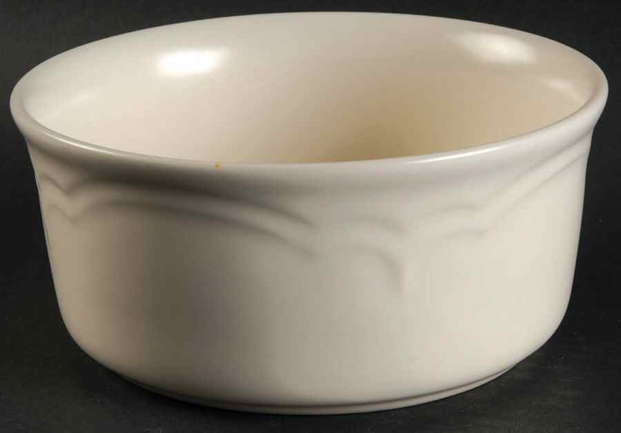 Color Medley Buff Matte Cat Bowl by Pfaltzgraff-1