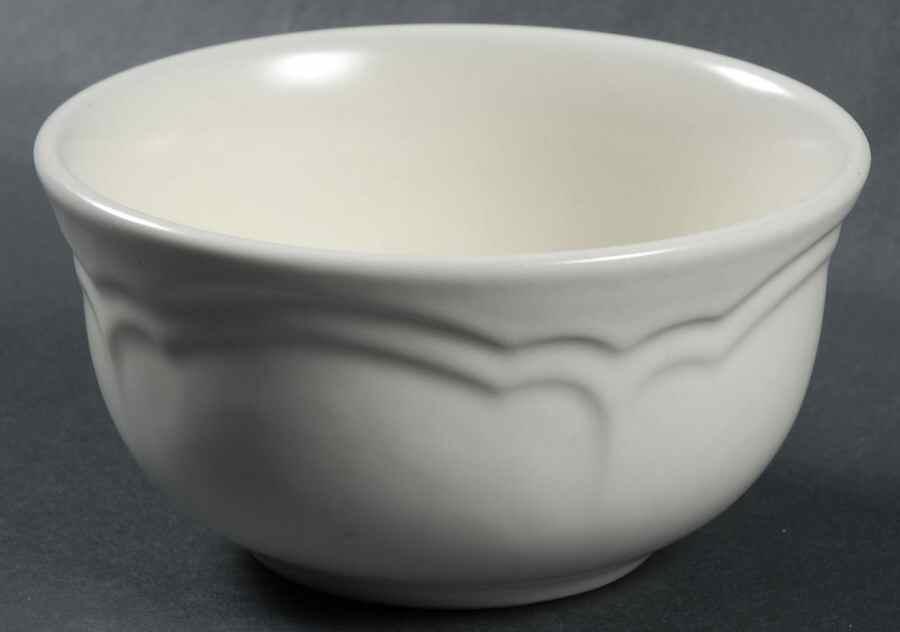 Color Medley Buff Matte Dessert Bowl by Pfaltzgraff-1