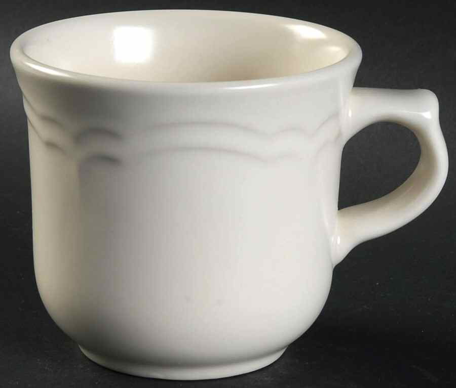 Color Medley Buff Matte Flat Cup by Pfaltzgraff-1