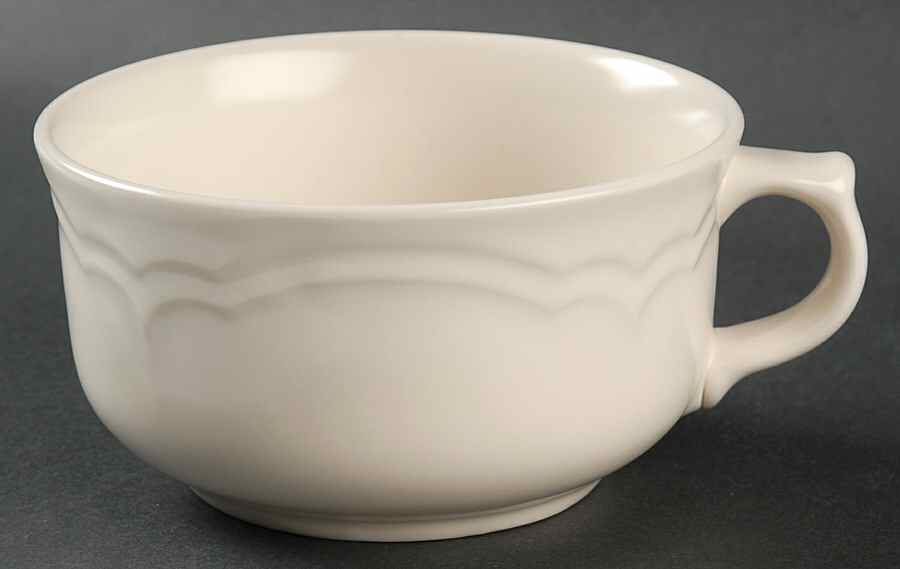 Color Medley Buff Matte Soup Mug by Pfaltzgraff-1