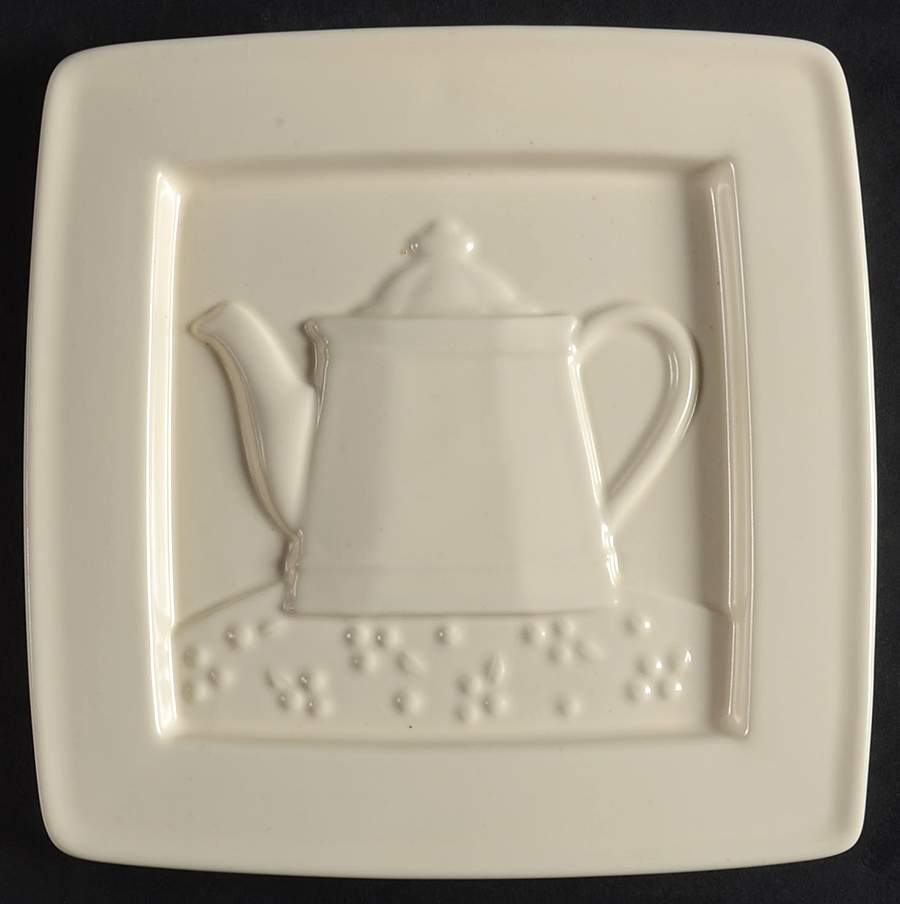 Color Medley Buff Matte Trivet by Pfaltzgraff-1