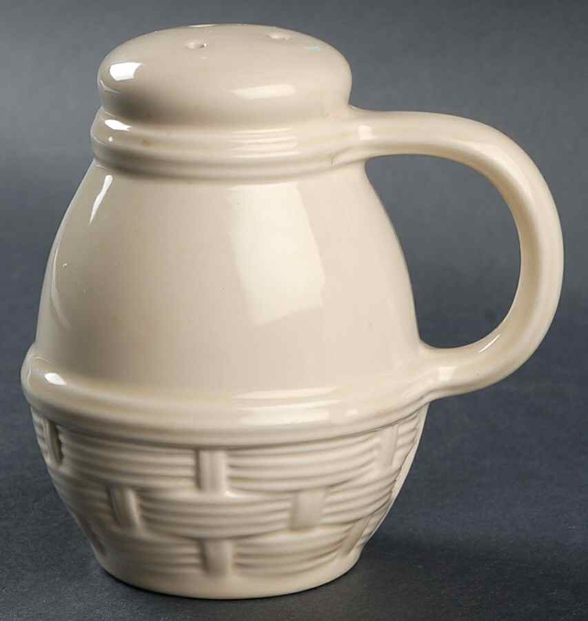 Color Medley Buff Matte Stove Top Salt Shaker by Pfaltzgraff-1