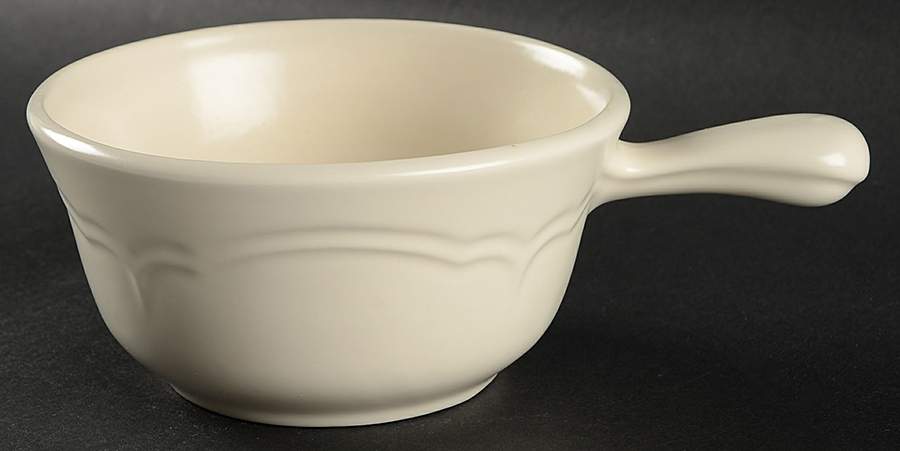 Color Medley Buff Matte Open Onion Soup by Pfaltzgraff-1