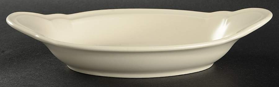 Color Medley Buff Matte 11" Augratin by Pfaltzgraff-1