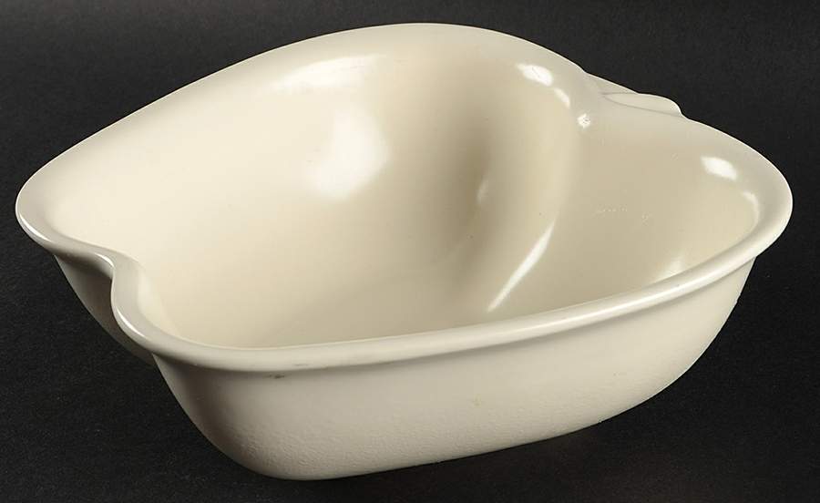 Color Medley Buff Matte Large Baked Apple Dish by Pfaltzgraff-1