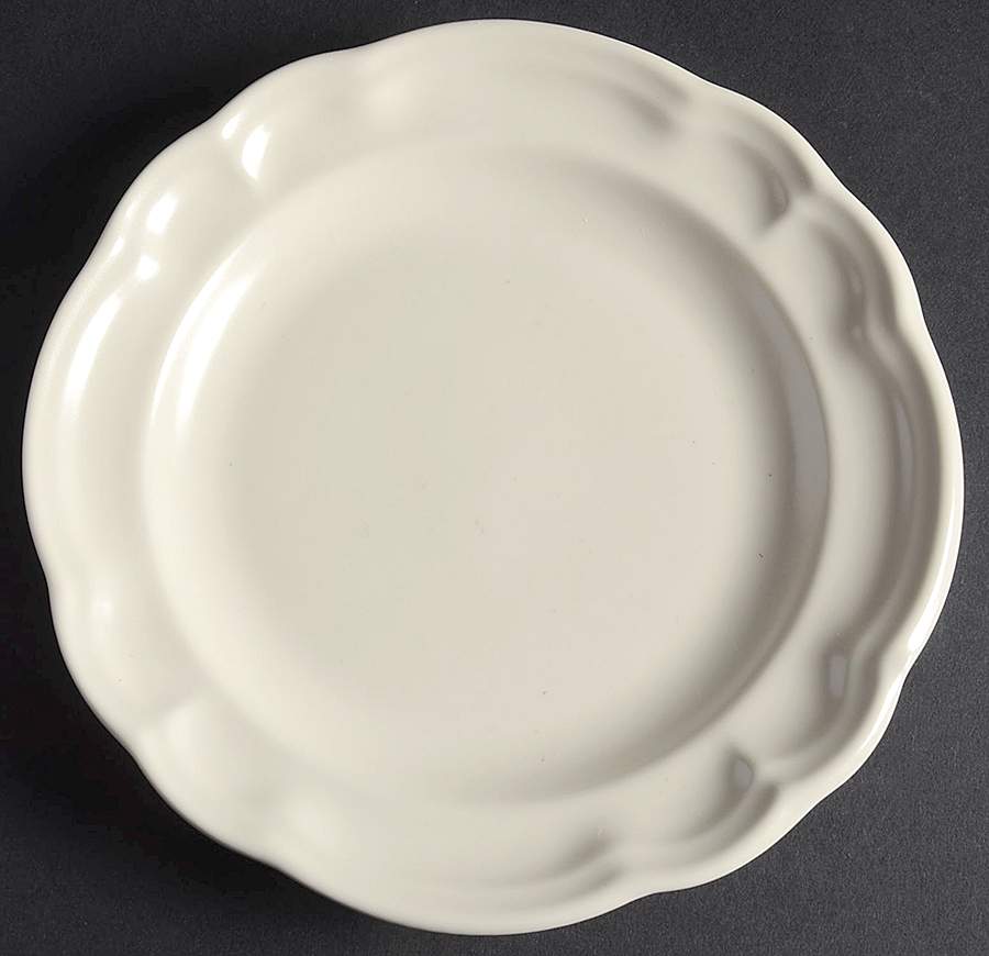 Color Medley Buff Matte Salad Plate by Pfaltzgraff-1