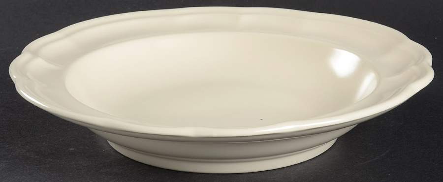 Color Medley Buff Matte Large Rim Soup Bowl by Pfaltzgraff-1