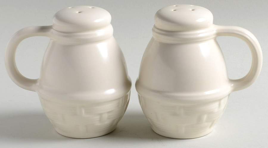 Color Medley Buff Matte Stove Top Salt & Pepper Set by Pfaltzgraff-1