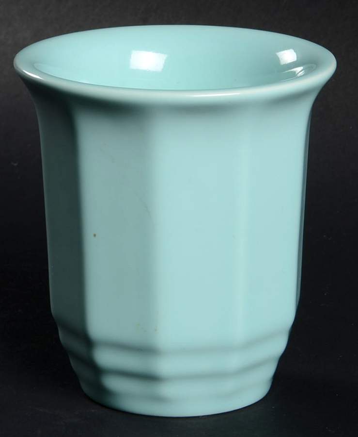 Color Medley Mint China Bathroom Tumbler by Pfaltzgraff-1
