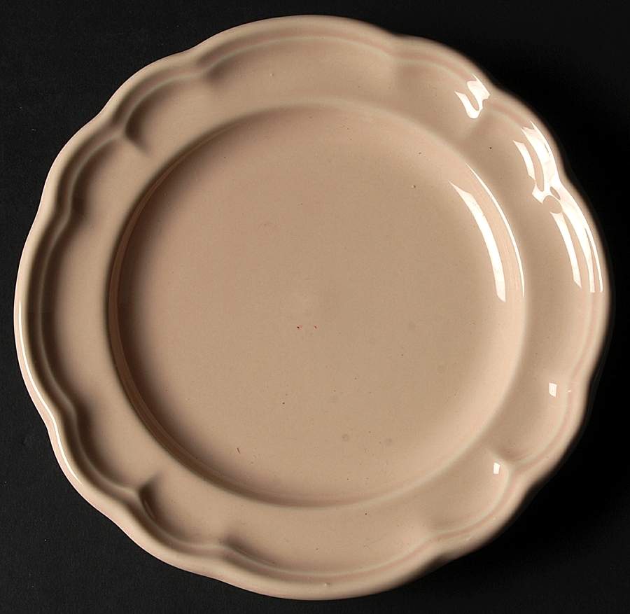 Color Medley Peach Salad Plate by Pfaltzgraff-1