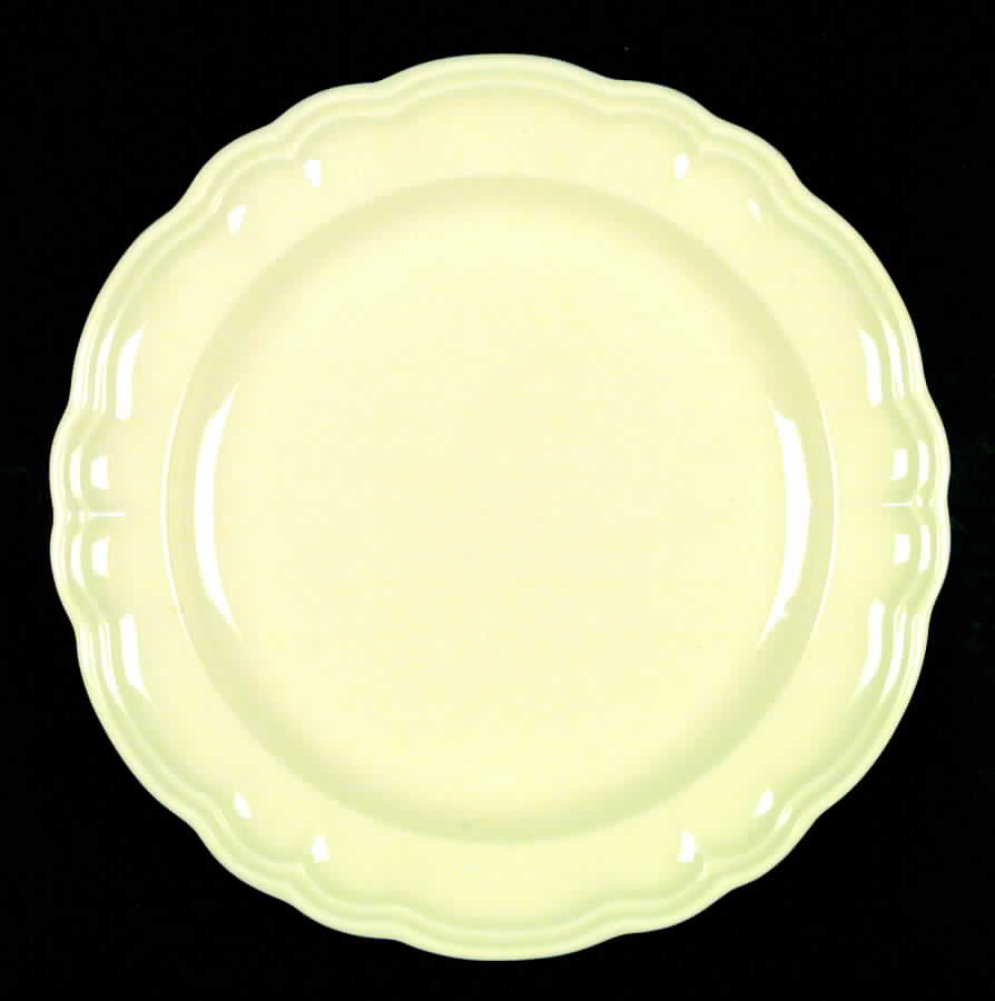 Color Medley Straw (Yellow) Dinner Plate by Pfaltzgraff-1