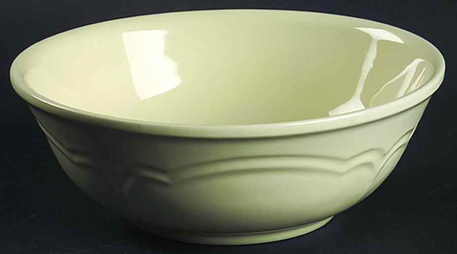 Color Medley Straw (Yellow) Coupe Cereal Bowl by Pfaltzgraff-1