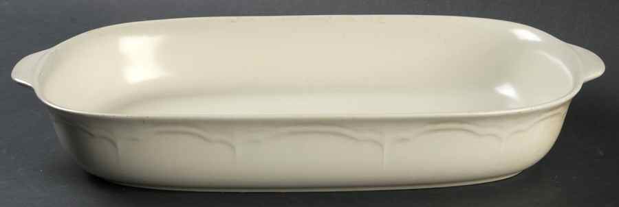 Color Medley Straw (Yellow) 14" Rectangular Baker by Pfaltzgraff-1