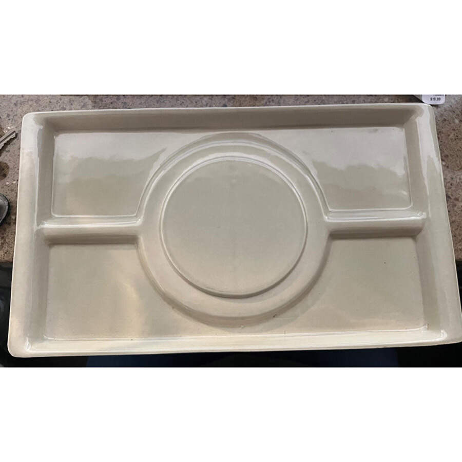 Compatibles Oatmeal Cheese and Cracker Set, No Dome by Pfaltzgraff-1