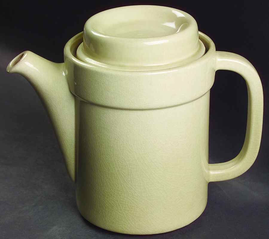 Compatibles Oatmeal Coffee Pot & Lid by Pfaltzgraff-1
