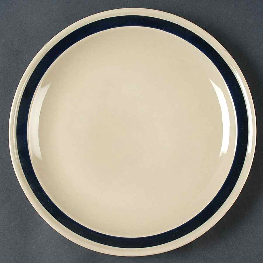Compatibles Oatmeal and Blueberry 12" Chop Plate (Round Platter) by Pfaltzgraff-1