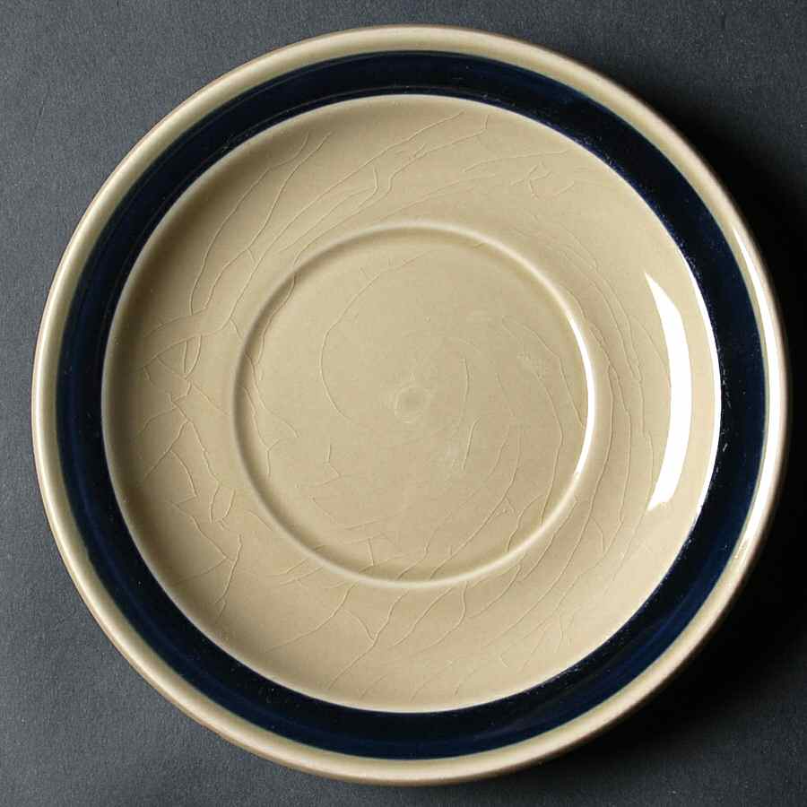 Compatibles Oatmeal and Blueberry Saucer by Pfaltzgraff-1