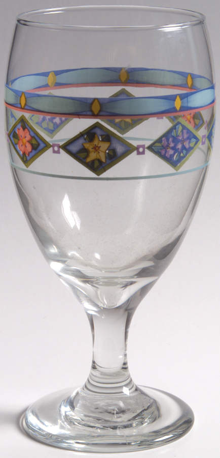 Crystaflora 14 Oz Glassware Iced Tea by Pfaltzgraff-1