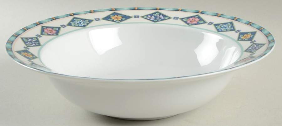 Crystaflora 10" Round Vegetable Bowl by Pfaltzgraff-1