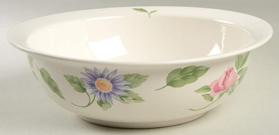 Dahlia 11" Round Vegetable Bowl by Pfaltzgraff-1