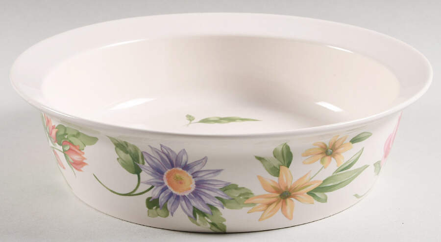 Dahlia 9" Round Vegetable Bowl by Pfaltzgraff-1