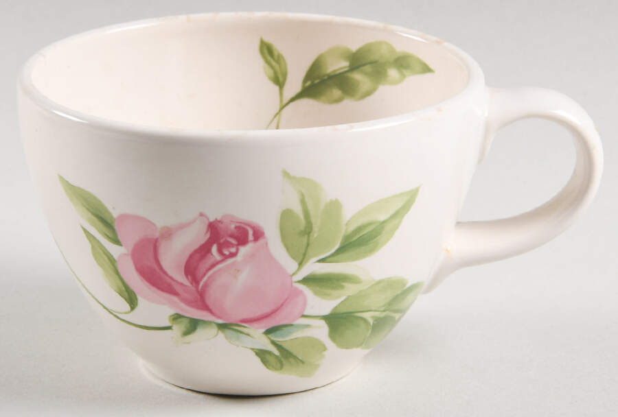 Dahlia Flat Cup by Pfaltzgraff-1